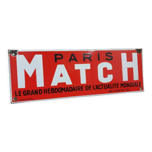 Plaque émaillée paris