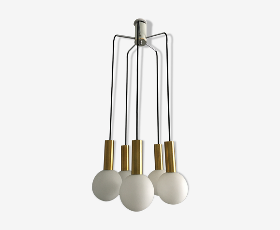 Suspensions opaline années 60