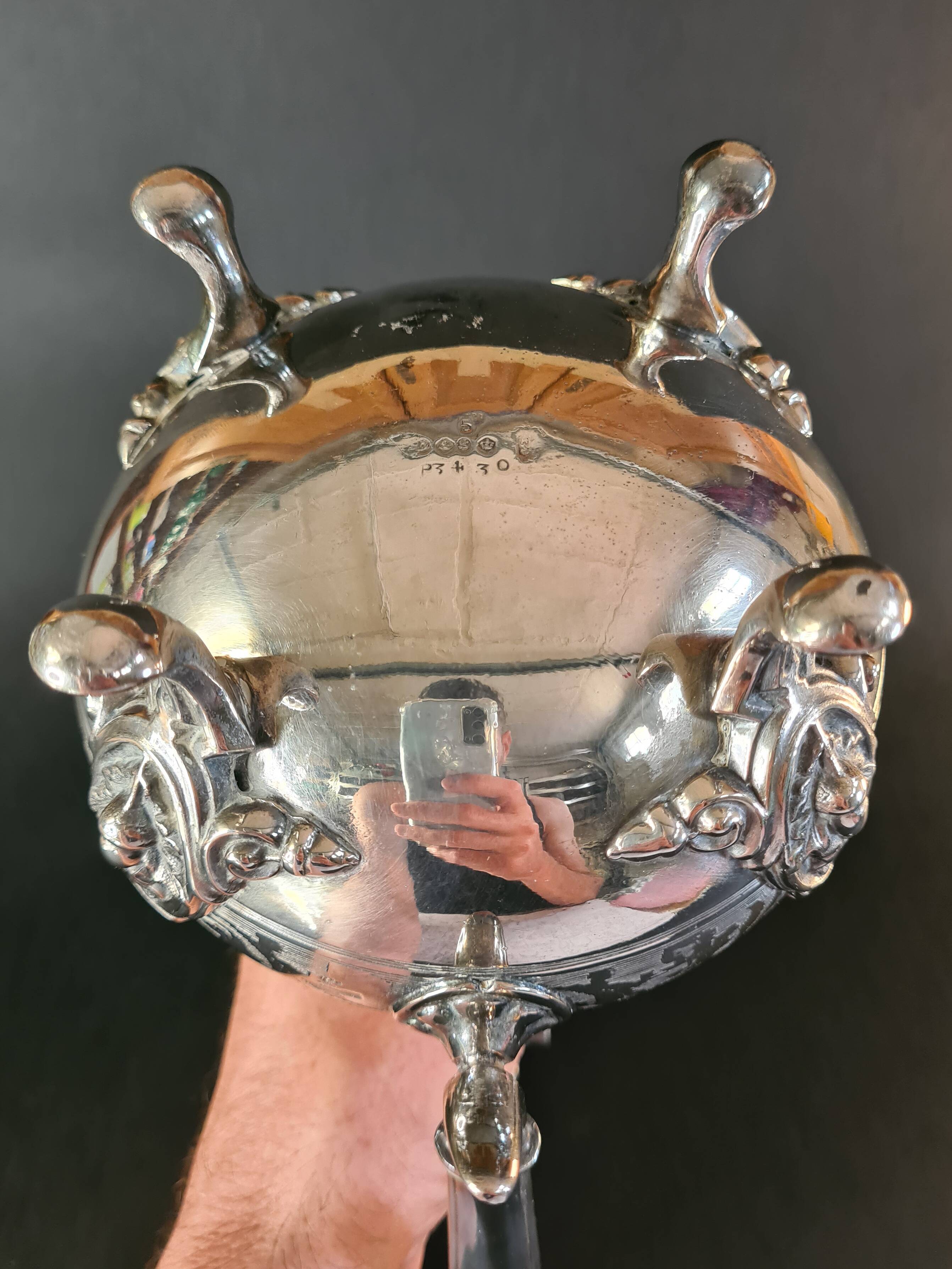 Antique silver-plated pitcher – Louis XVI style