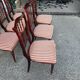 Set table ovale et 6 chaises vintage occasion
