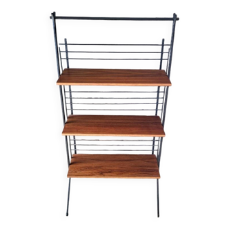 Vintage Teak Bookcase Shelf 70s'