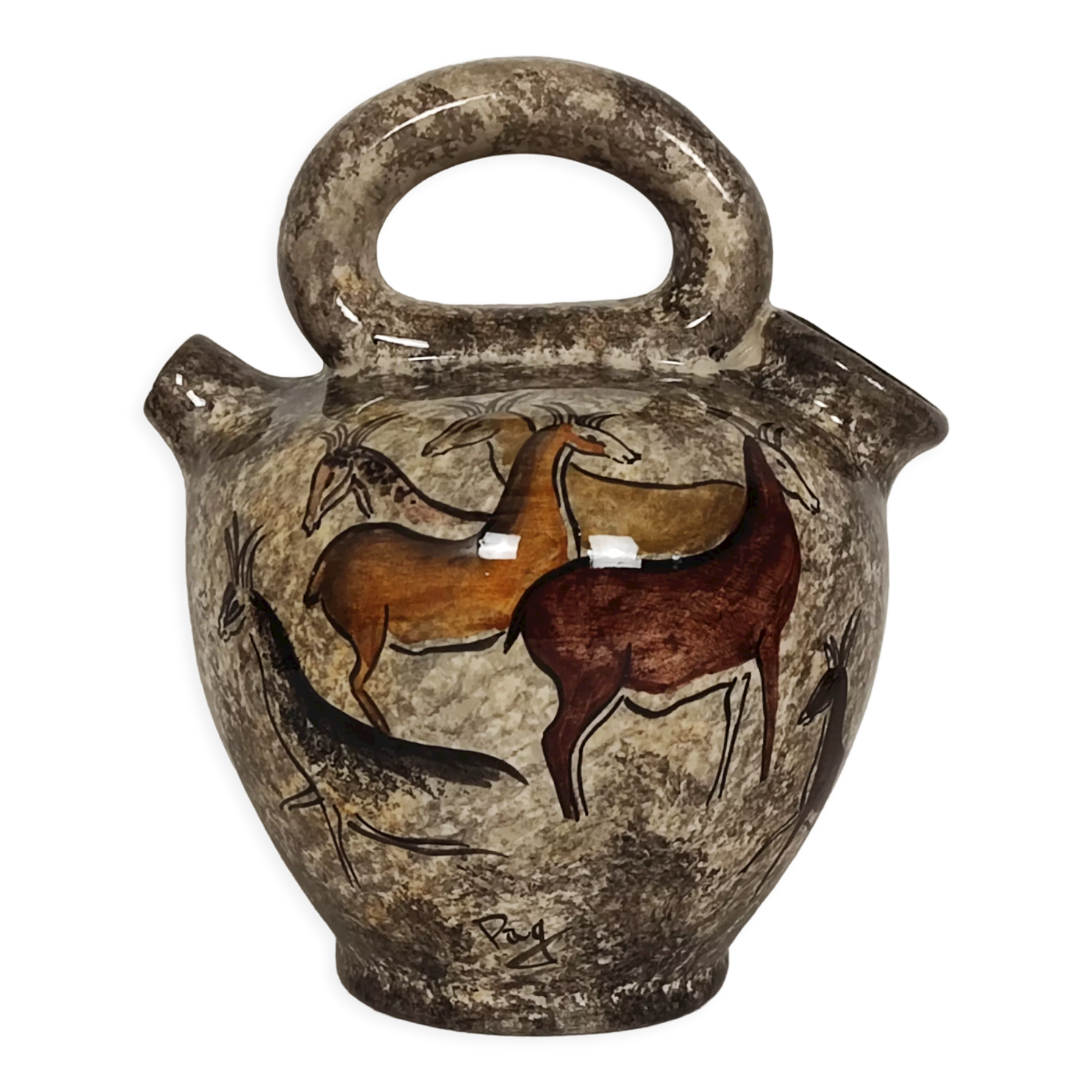 Gargoulette pitcher Vallauris 50'