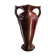 Vase à deux anses en barbotine