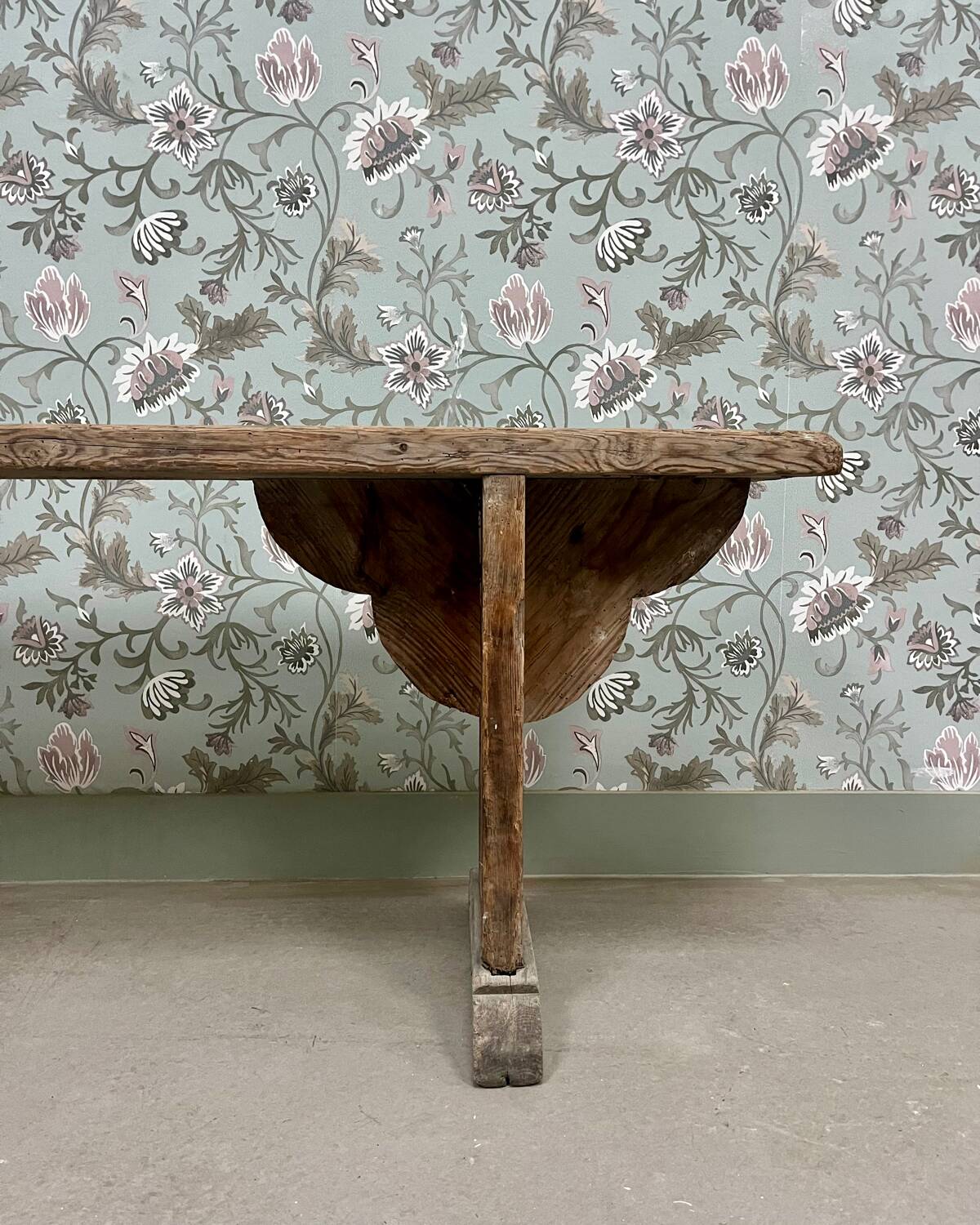 Weathered farm bench