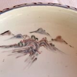 Rice dish with snowy landscape decoration 1830 Japan
