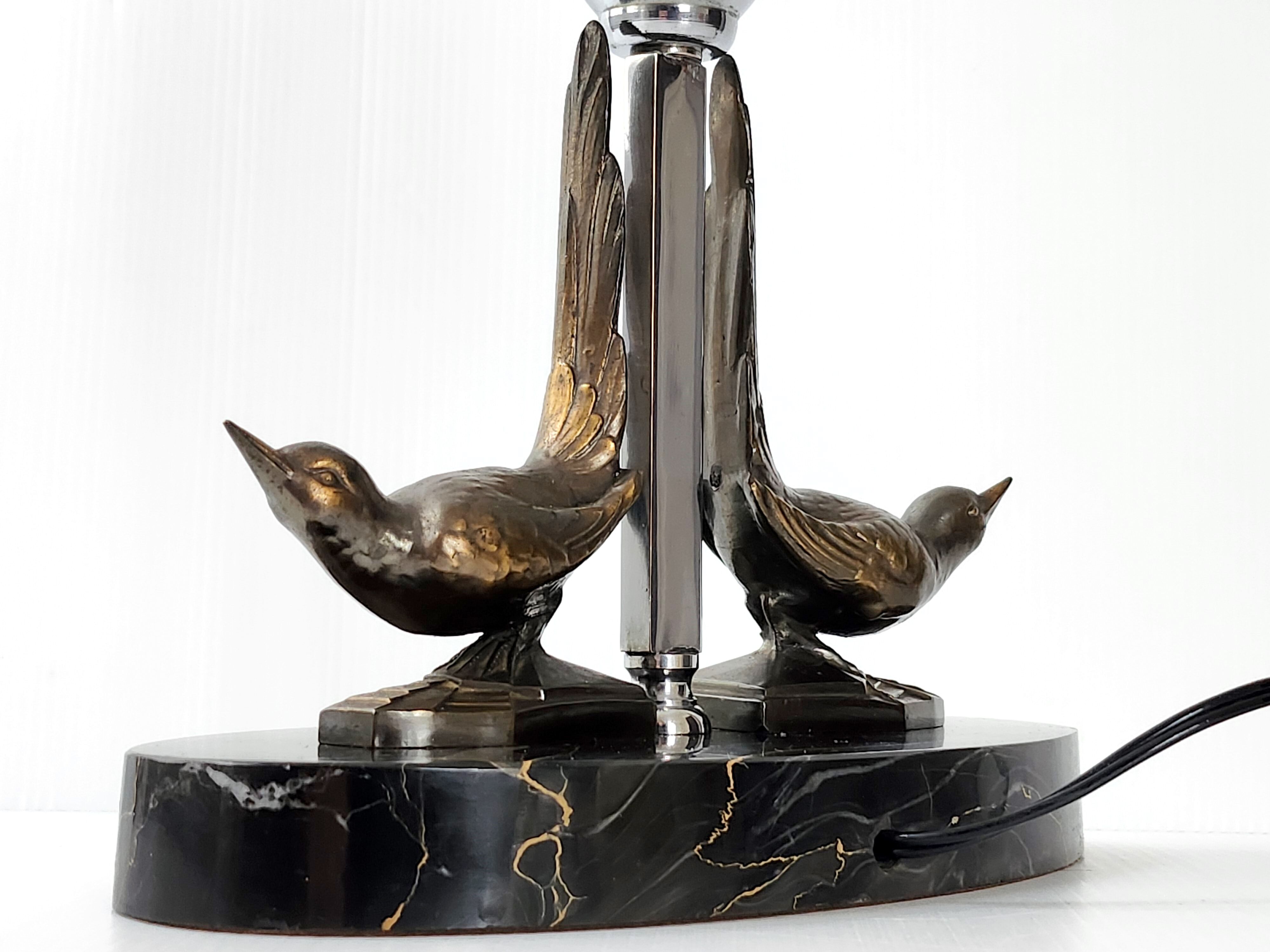 Vintage lamp 1930 art deco