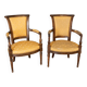 Pair of convertibles of the Directoire in walnut early nineteenth