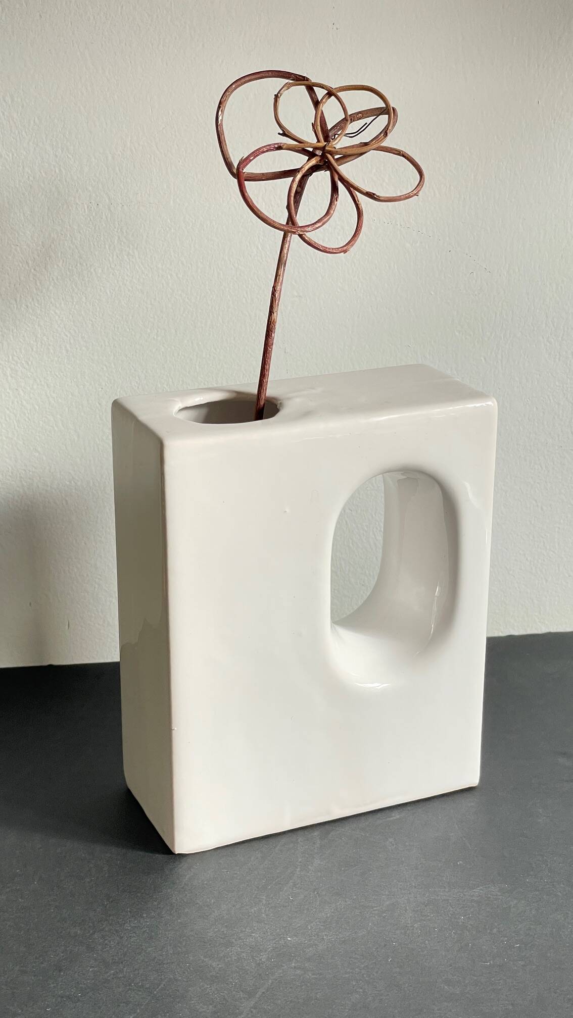 1980s Ceramic Design Vase