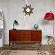 ✨ Vintage wooden sideboard – 3 drawers, 2 doors – Retro furniture ✨
