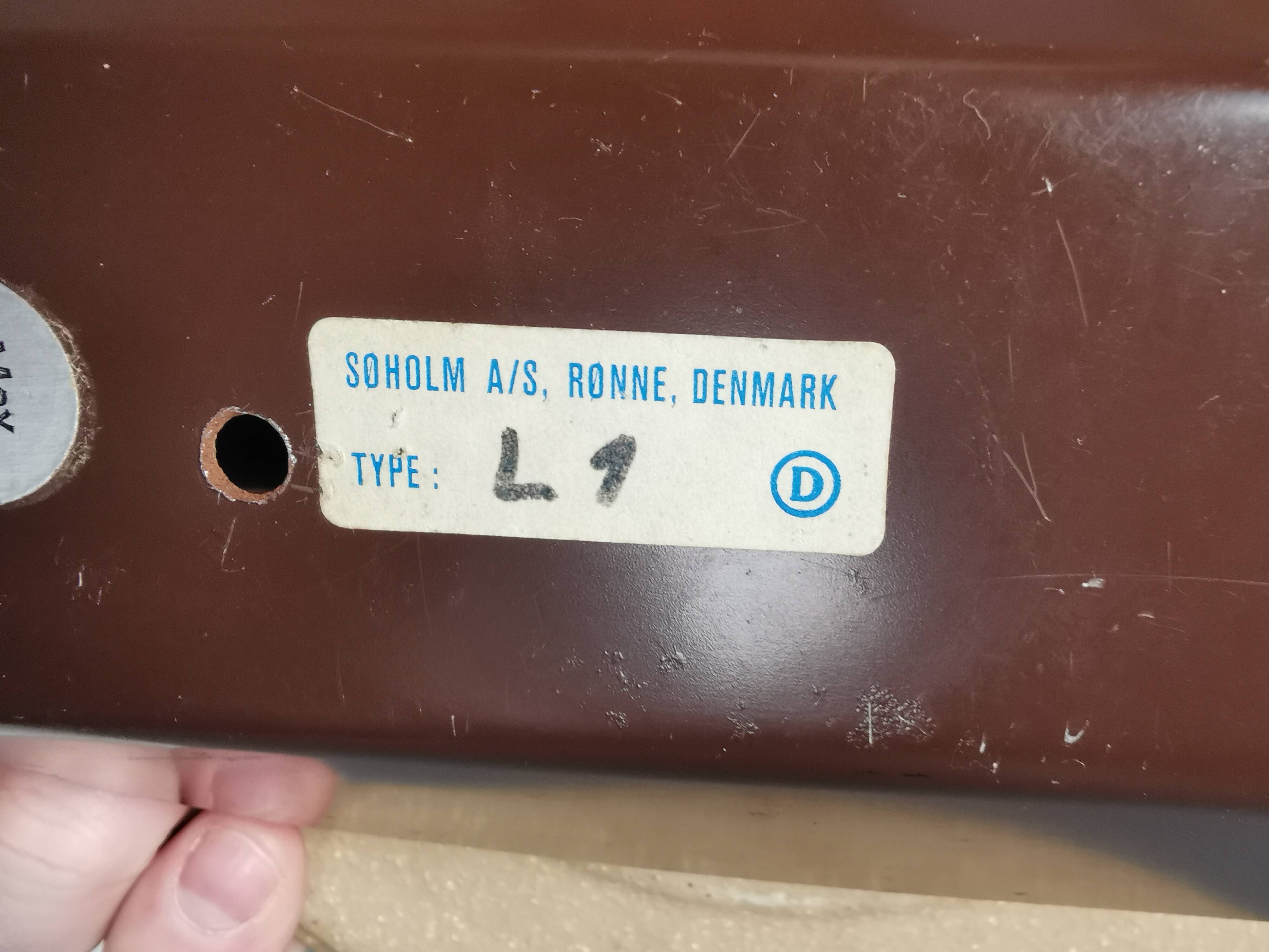 Applique en céramique de Noomi Backhausen pour Søholm Danemark, années 1970.