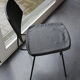 Chaise vinyle tubulure métal 1960