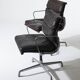 Pair of brown leather sofa pads, Herman Miller, 1970s