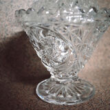 Baguier / Small chissed crystal box