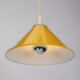 Yellow Cone Space Age Pendant Lamp