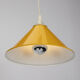 Suspension Yellow Cone space age