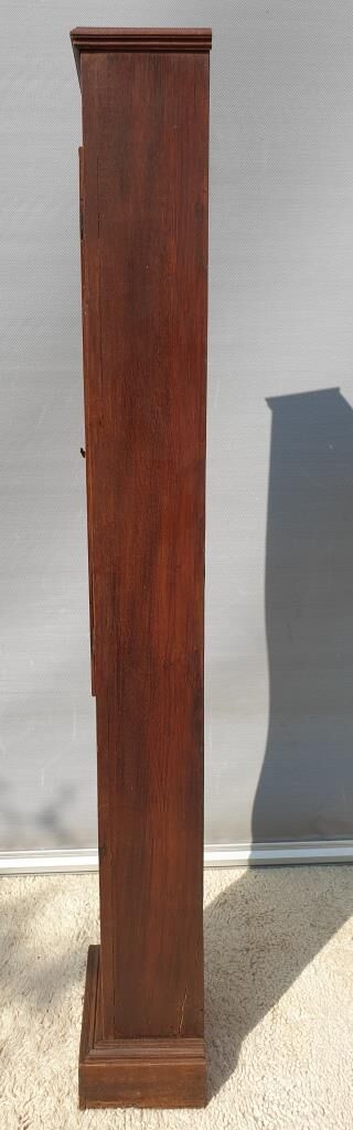 Nineteenth century clock library trapeze shape