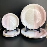Set of Crockery Churchill England - "Pink Mix" Collection