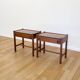 Pair of Scandinavian wooden bedside tables, 1960s