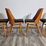Chaises de Salle à Manger par Radomir Hoffman pour Ton, 1950s, Set de 4
