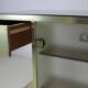 Seventies design bar cabinet by Harvey Guzzini for Stilglass Donati