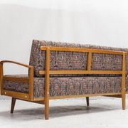 Antimott Easy Chairs & Daybed in Cherry by Walter Knoll / Wilhelm Knoll for Knoll Inc. / Knoll Inte