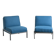 "Samurai" armchairs by Joseph André Motte, Airborne, 1961