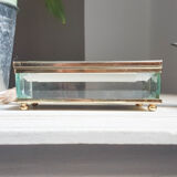 Glass jewelry box