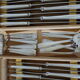 Cutlery set Ercuis model carthage in silver metal 73 pieces - art deco