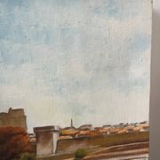 The Avignon Bridge, signed L. Baudoin, 1971