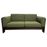 Tobia Scarpa new Green Boucle "Bastiano" 2-Seater Sofa for Knoll, 1960s