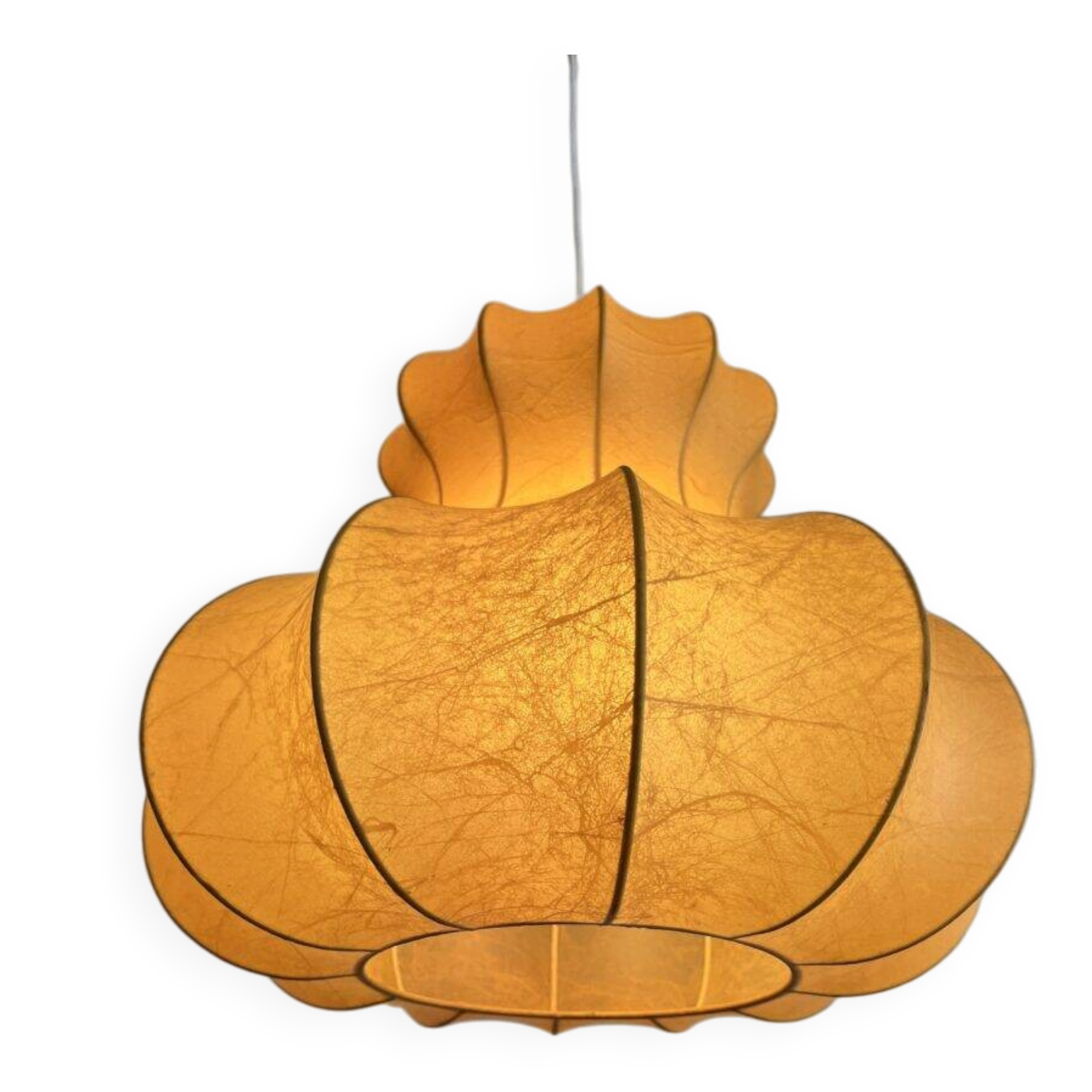 Suspension en cocon rare – Goldkant Leuchten