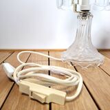 1960 crystal boudoir lamp