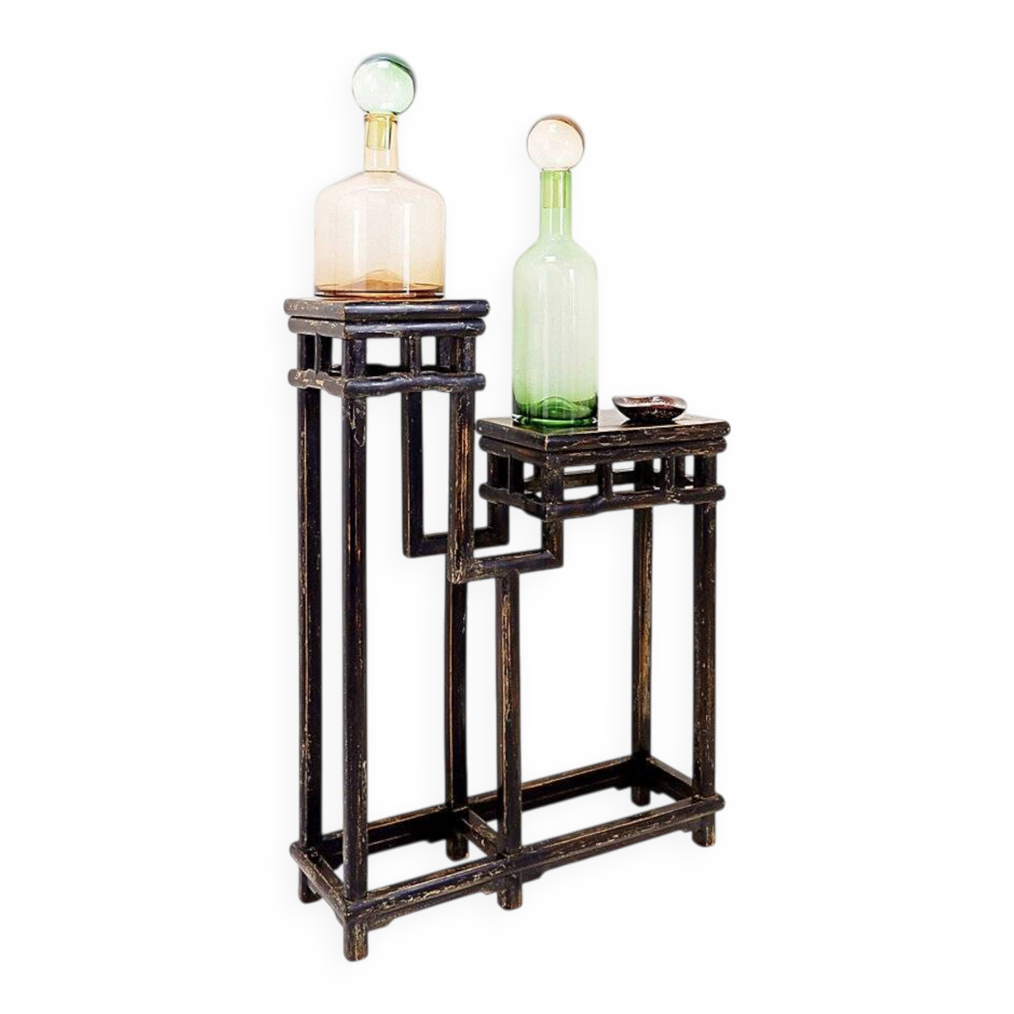 Two-tier bonsai shelf or display – Asian style, circa 1930