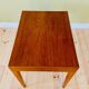 Vintage Danish teak sewing table by Severin Hansen for Haslev Furniture 1960