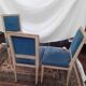 3 Chaise style Louis XVI ancienne patiné