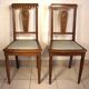 Art Deco pair of chairs