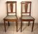 Paire de chaises Art Déco