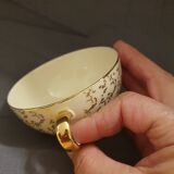 Old Villeroy and Boch gold coffee and dessert service, complete set