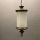 Italian murano glass pendants lights, set of 2