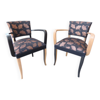 Pair of bridge chairs