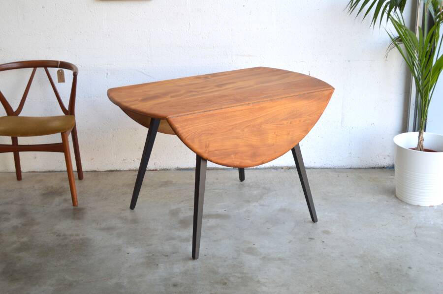 Ercol drop-leaf dining table * 125 cm