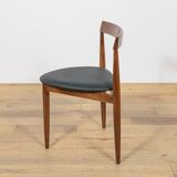 Mid-Century Teak Dining Table and Chairs Set by Hans Olsen for Frem Røjle.