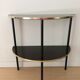 Vintage half-moon console