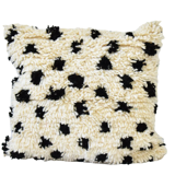 Moroccan polka dot carpet pillow 45x45cm