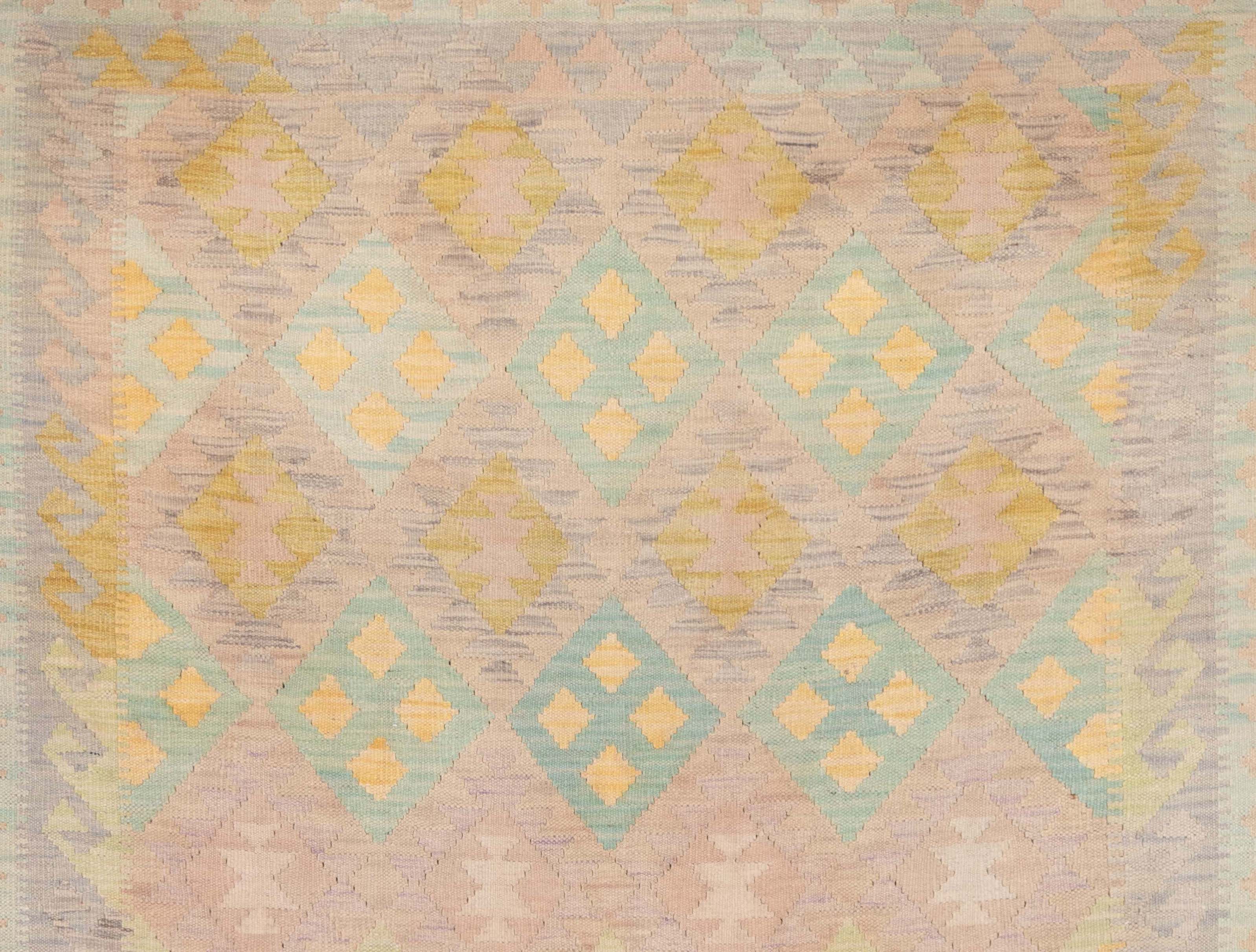 Afghan Pashtun Kilim 201 x 148 cm