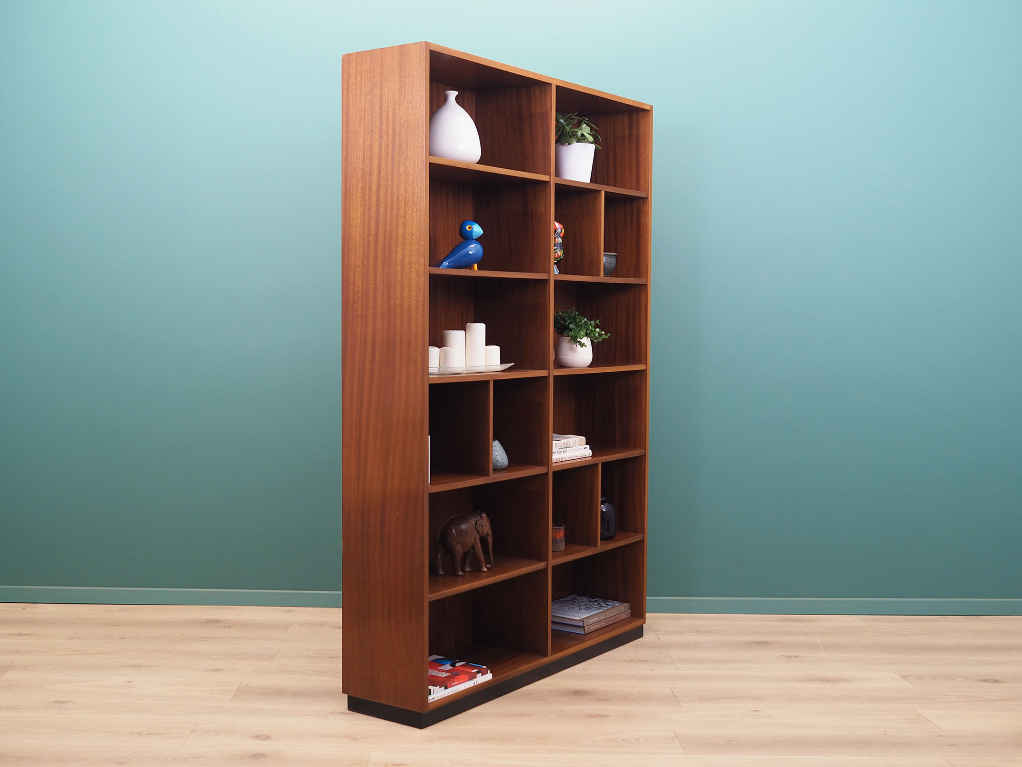 Mahogany bookcase, Danish design, 1960s, production: Denmark