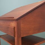 Mahogany secretary, Danish design, 1960s production: Denmark