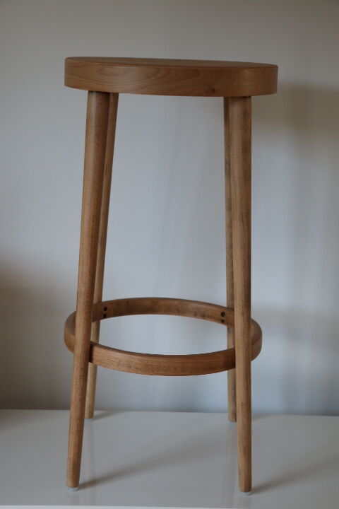 Stool baumann light beech 690mm