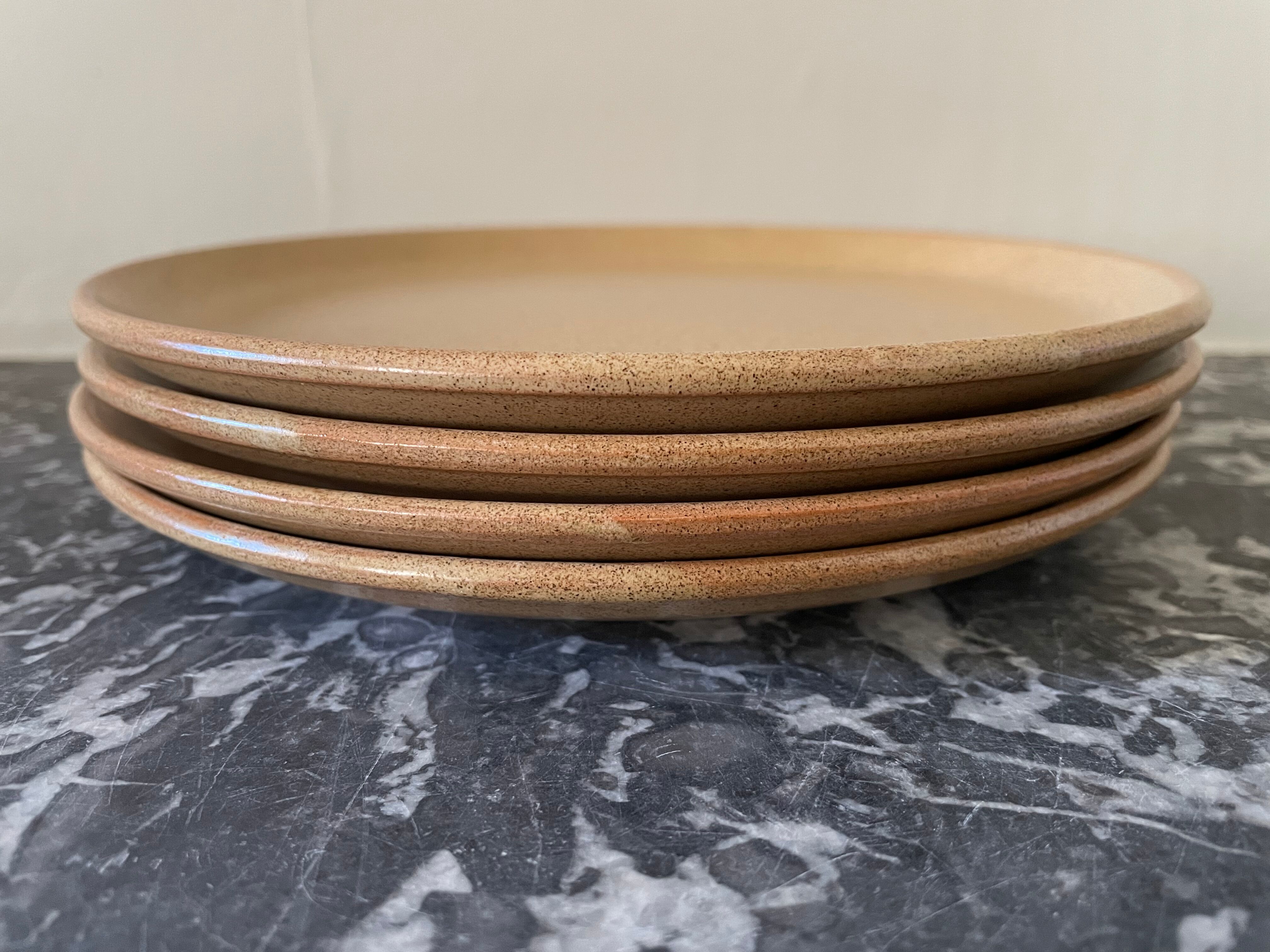 Sarreguemines stoneware dessert plates