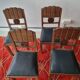 4 Art Deco chairs